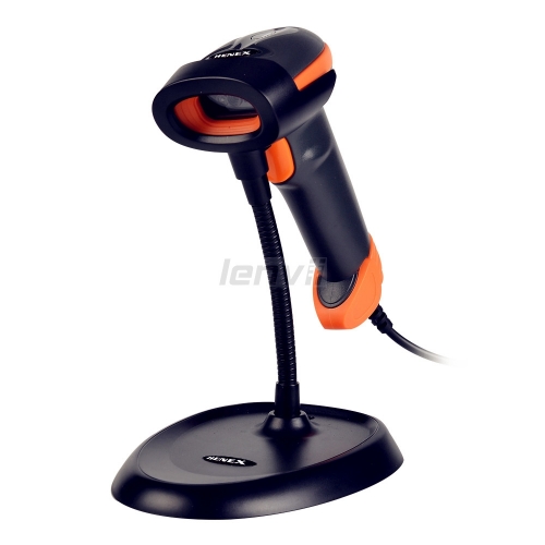 HENEX HC-3208S Wired 1D QR Barcode Scanner 2D Barcode Reader, with automatic scanning frame for rapid induction scanning