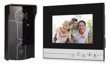 Video Doorbell  Building Intercom, Video Intercom, Intercom Doorbell, Video Door Phone Monitor for Color 7 Inch | LENVII XSL-V70R-IDP