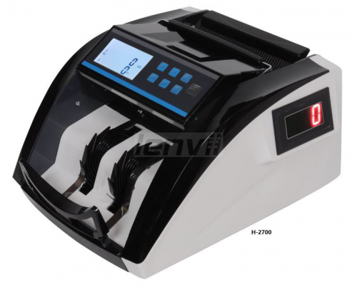 Money Currency Counter Machine with UV/MG, Counterfeit Bill Money Detector, Money Cash Counting Machine | LENVII 2700