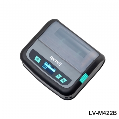 LENVII LV-M422B 4IN/110MM Portable/Mobile Bluetooth Thermal Label Printer&Thermal Receipt Printer