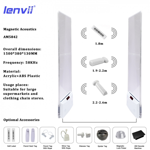 LENVII AM5842 58KHZ EAS Security System