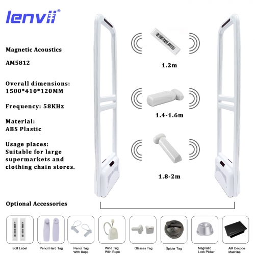 LENVII AM5812 58KHZ EAS Security System