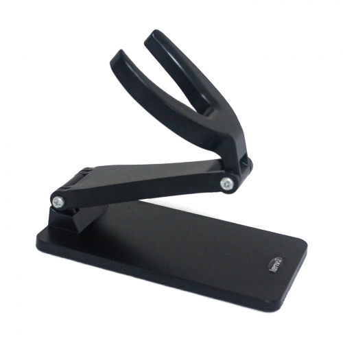 LENVII No-Tools Universal Scanner Bracket: Easy-Install, Slim Design Mount for Compact Handheld Scanners | Laptop & Monitor Attached Holder for POS