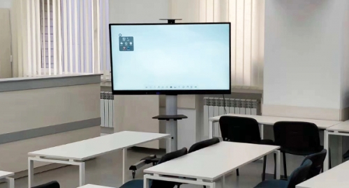 84" touch interactive whiteboard for University Library