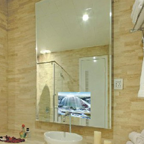 Bathroom build in Mirror TV