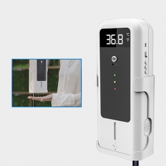 Máquina de reconhecimento de face e medição de temperatura Medição de temperatura por imagem térmica por infravermelho
