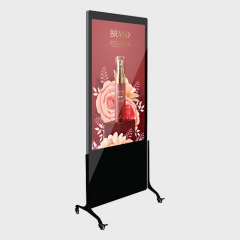 Indoor Rollers LCD Advertising Digital Signage