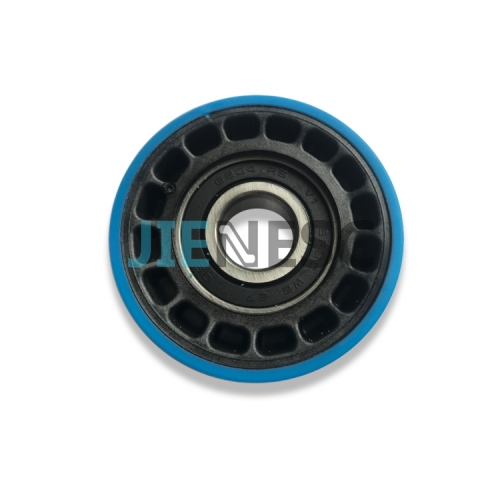 DEE4008754 blue escalator step roller 75*23.5mm for 