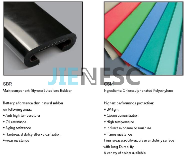 Handrail Cover Rubber