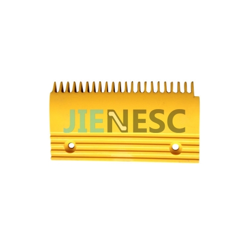 BEVG Escalator Comb Plate for Canny Escalator, 22Tooth RHS Yellow L=204mm