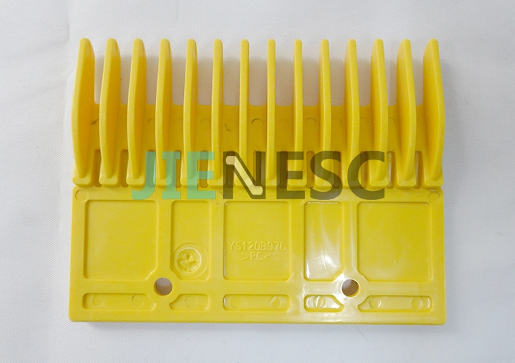 YS120B976 yellow escalator comb plate for 