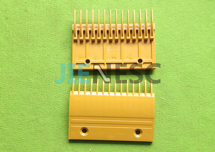 YS013B578 127.3*92.7mm yellow escalator comb plate for 