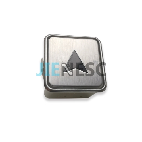 White PB-12 12004-J5 elevator button size 32.7mm