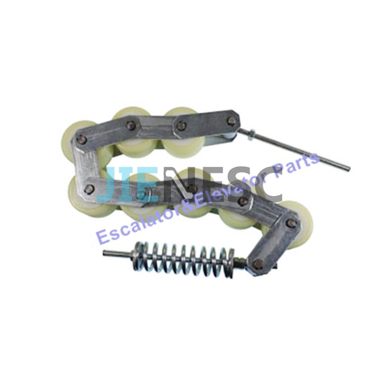 Original GAA332Z2 eight rollers Escalator Handrail Tension Chain for  506NCE