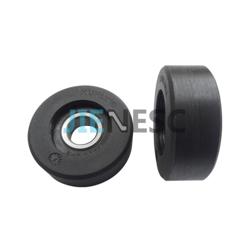 70*25mm 6204 balck escalator step roller for Canny