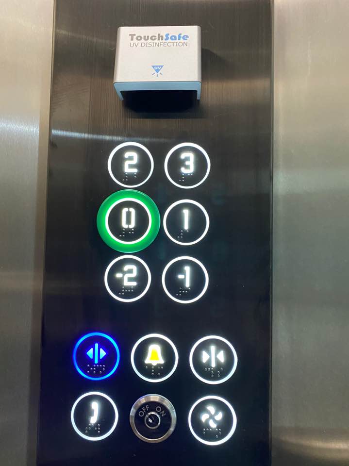 elevator button aim sterilizer TSBA01