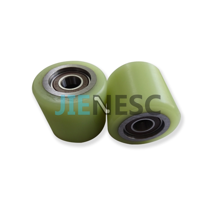 75*70mm 6004RS*2 PF0348CAS001 escalator handrail tension roller for Fujitec