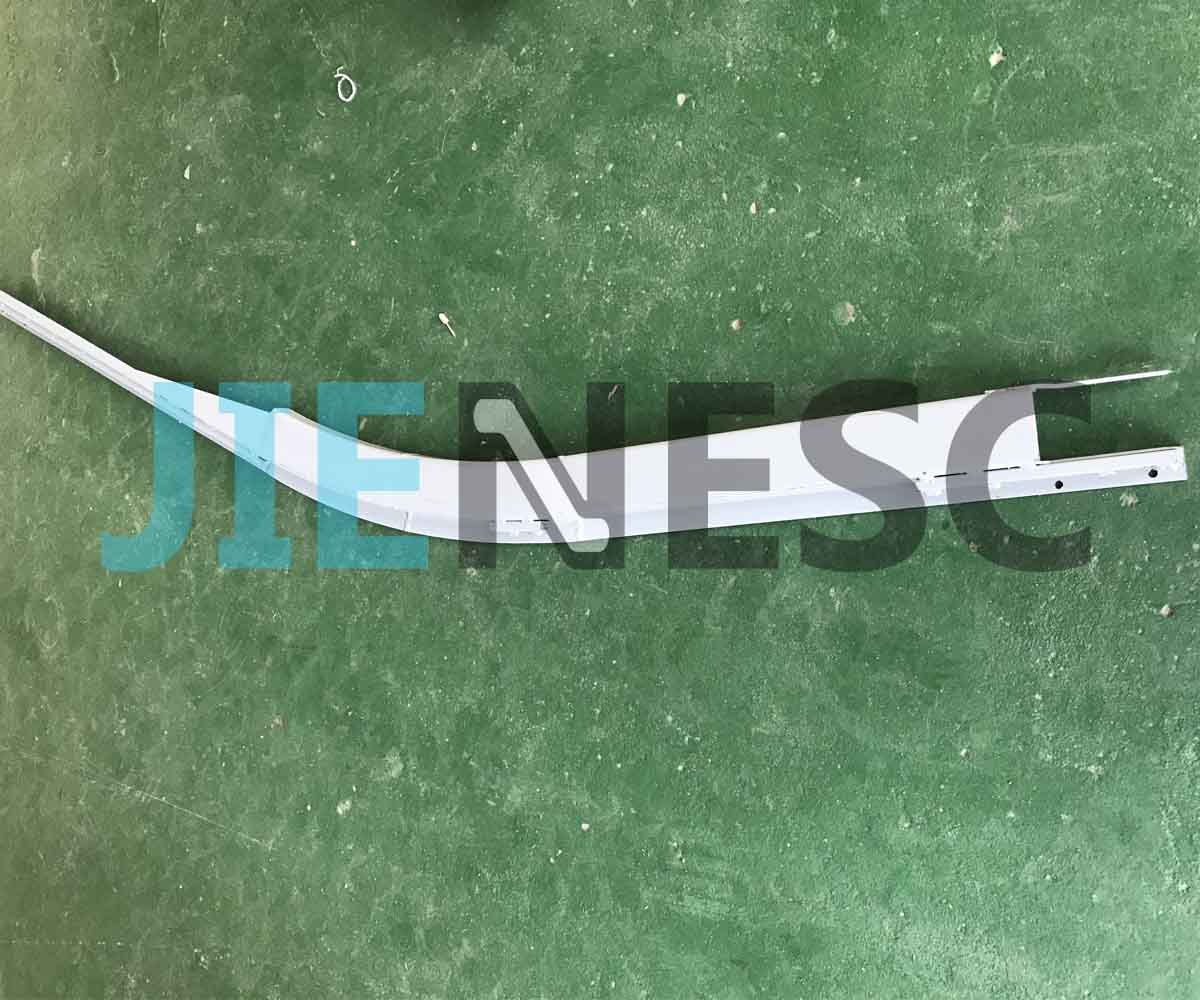 T Escalator Cutved guide rail Upper