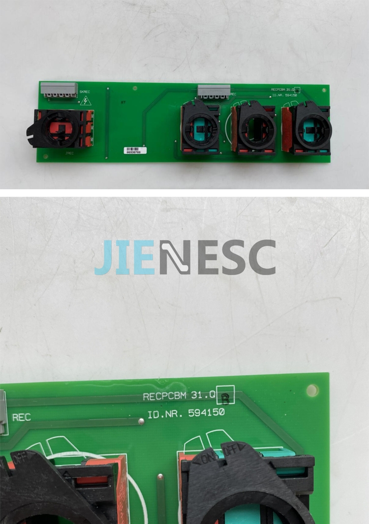 JIENESC Revision Card RECPCBM31.Q PCB board 594150