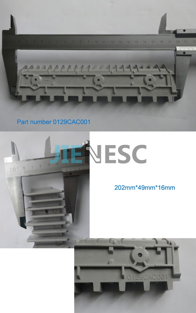 0129CAC001 gray 202*49*16mm Escalator Step Demarcation for Fujitec
