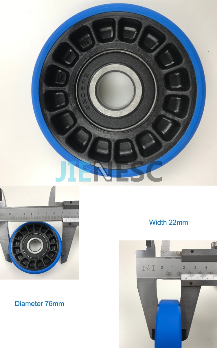 GAA290CF2  escalator step roller from Tongda