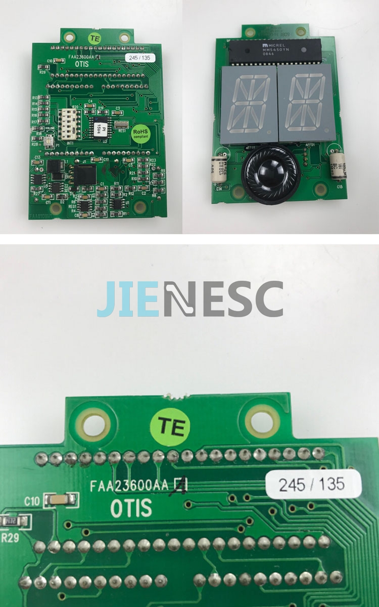 FAA23600AA1 elevator display PCB board for 