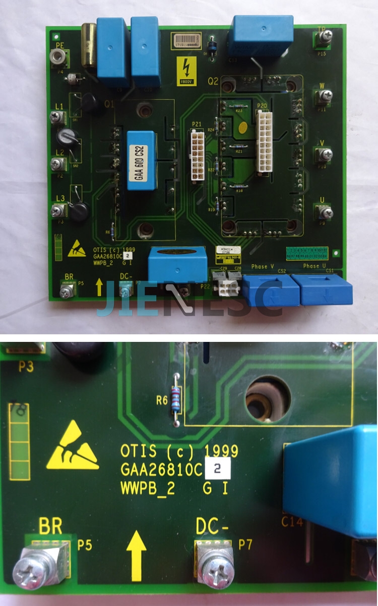 GAA26810C2 WWPB elevator PCB board for 