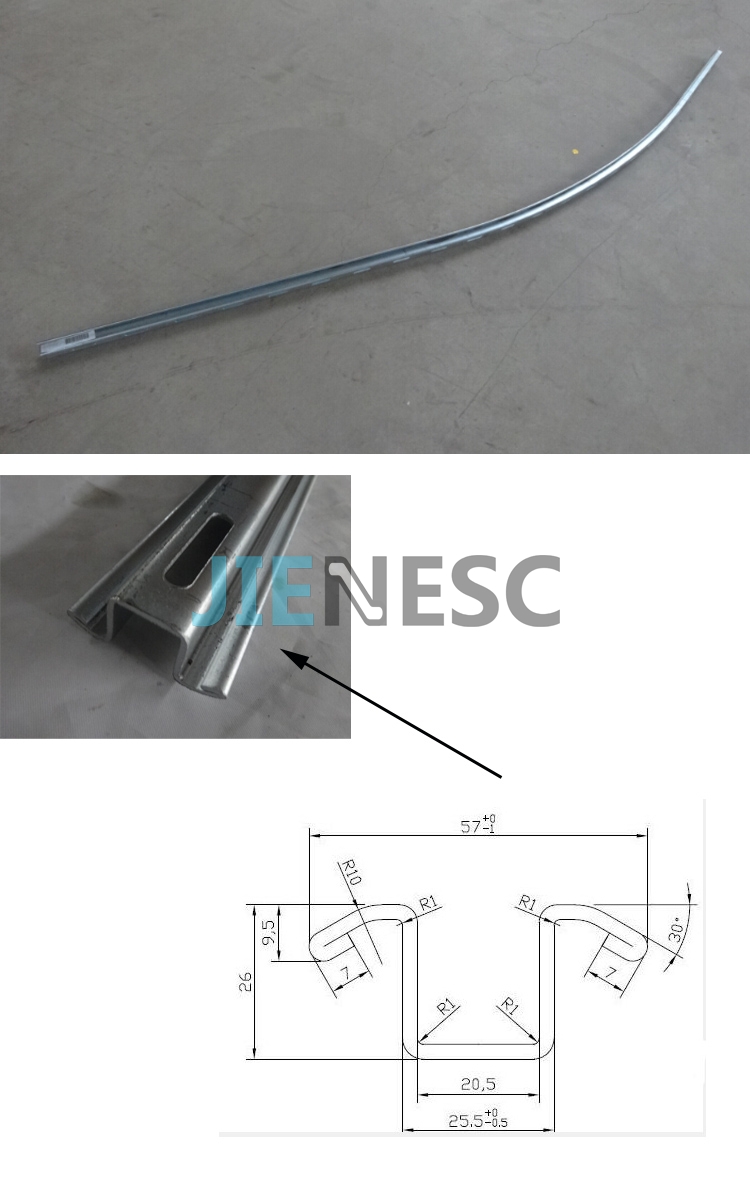 SCH388115 Escalator Handrail Guide Rail