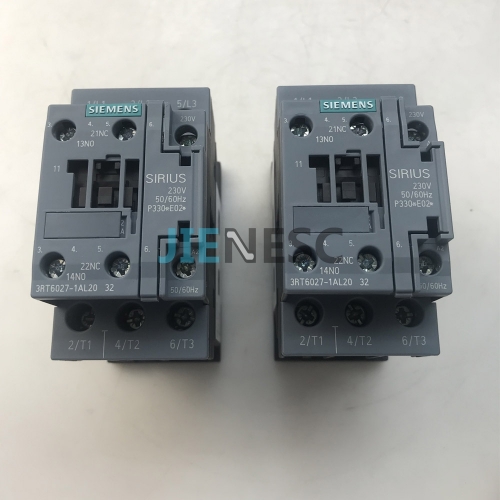 3RT6027-1AL20 elevator contactor