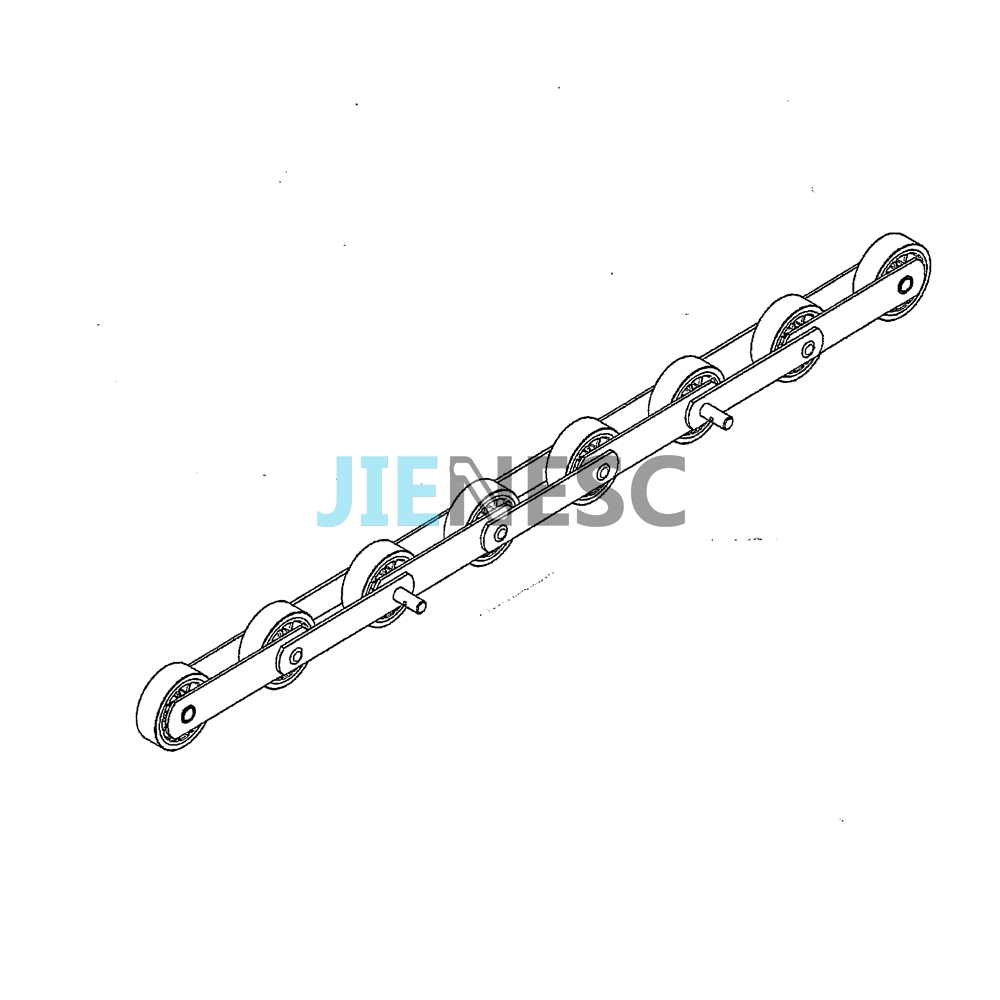 Original 9300AE Enhanced type escalator step chain from factory