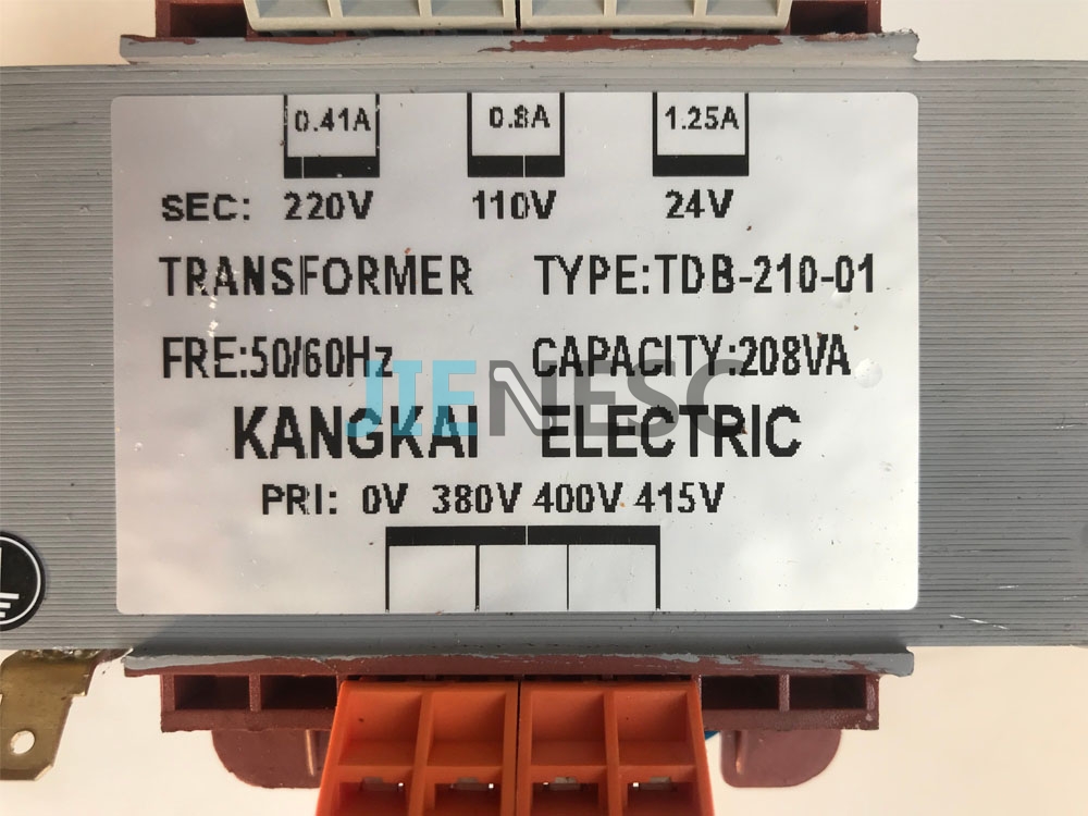 TDB-210-01 escalator transformer 210VA