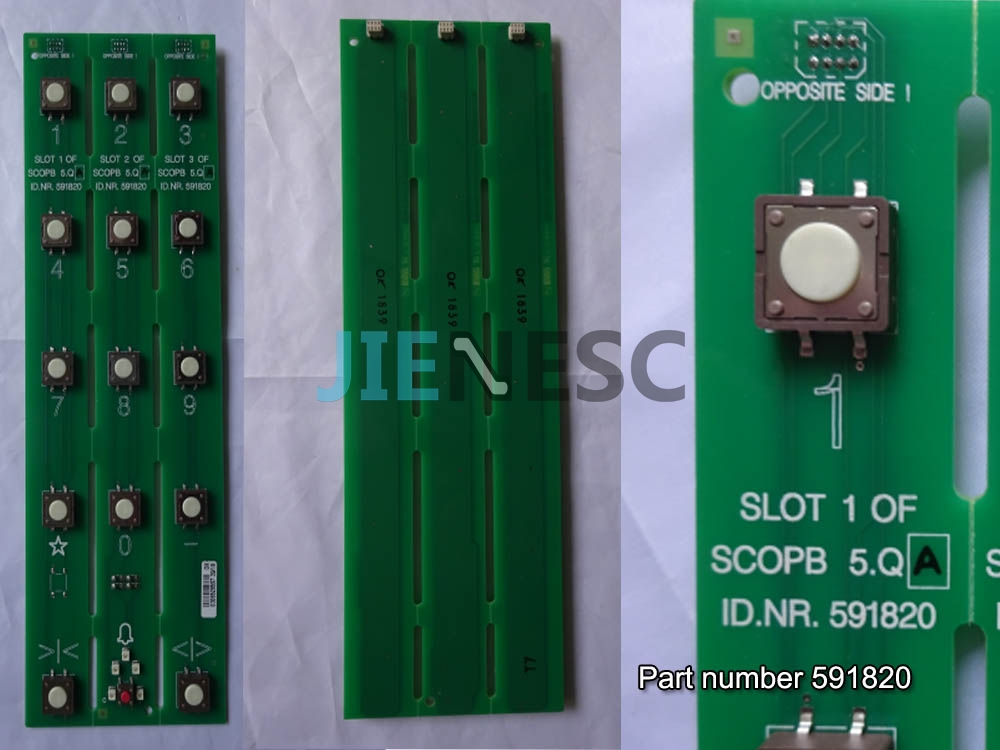 591820 Elevator SCOPB 5.Q PCB board 