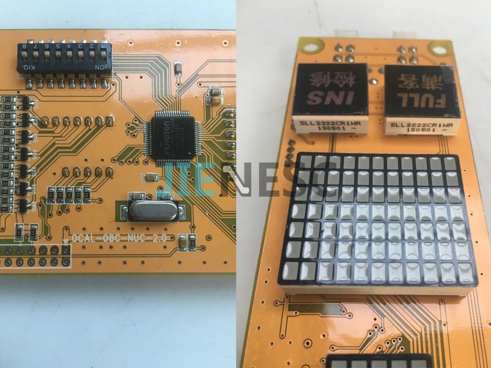 GPCS1051 OCAL-08C-NUC-2 V2.0 elevator PCB board for BLT