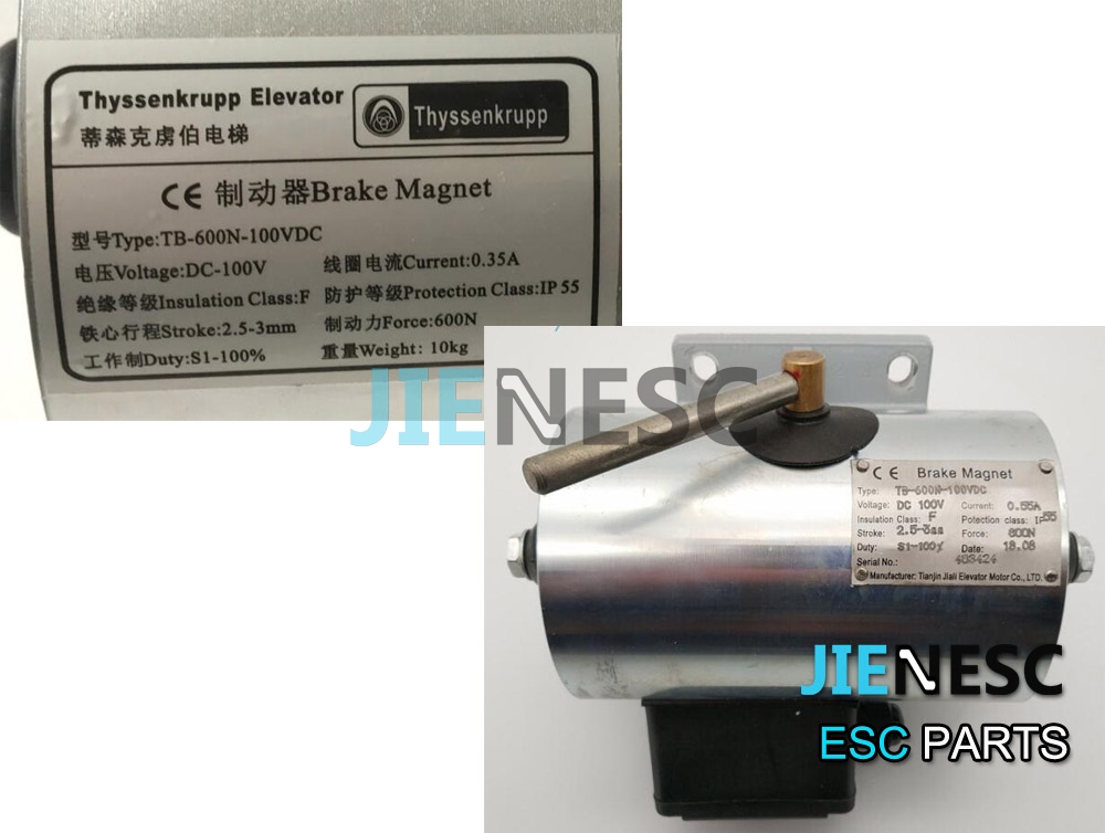 Brake Thyssen Type TB-600N-100VDC main image 1