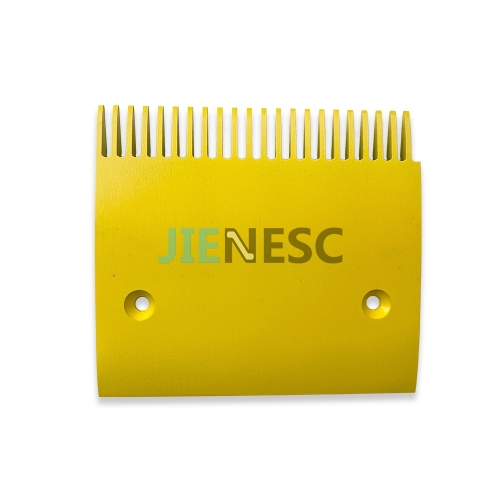 Yellow colour 50641441 escalator comb plate from factory