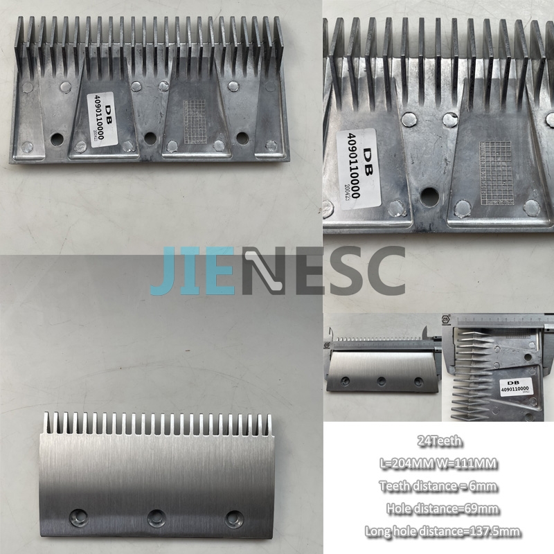 300000002117 Escalator Comb Plate in stock for thyssenkrupp TKE