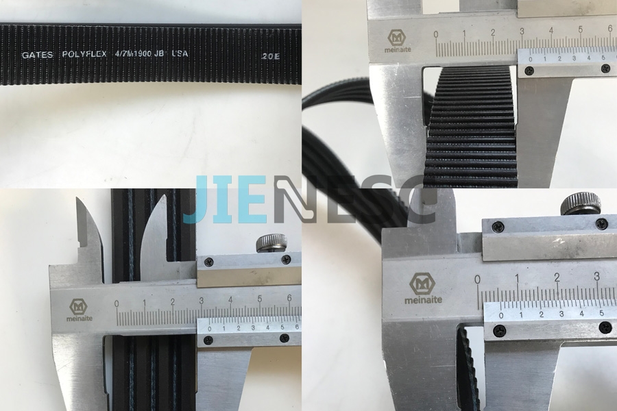 GCA717D1 Driving Belt 3 Grooves 1900mm for 506NCE Escalator
