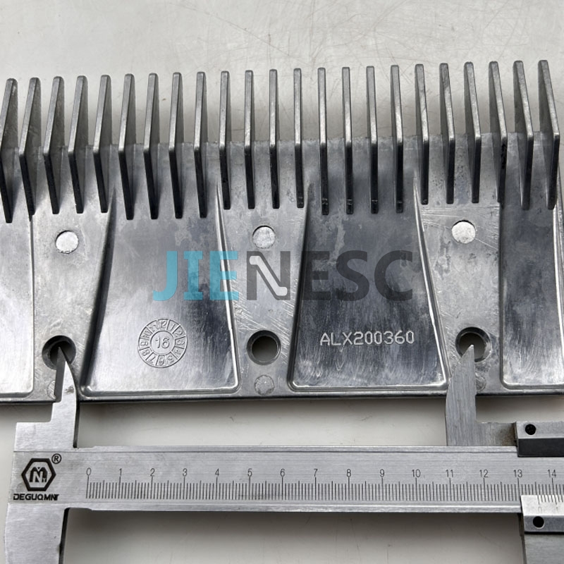 9010010010 sliver colour FT722 TKE thyssen Escalator Comb Plate