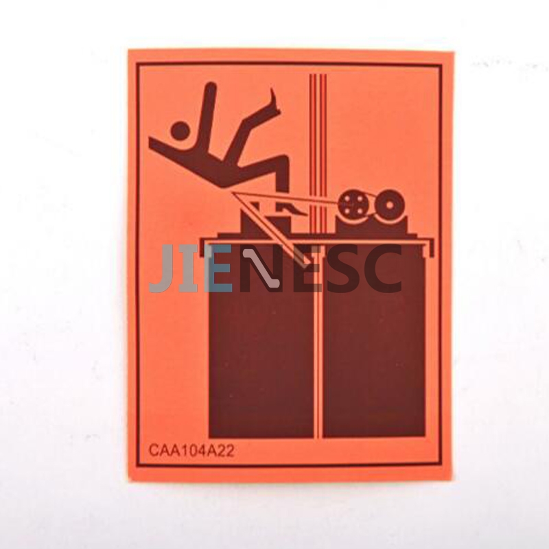 CAA104A22 elevator safety marks otis