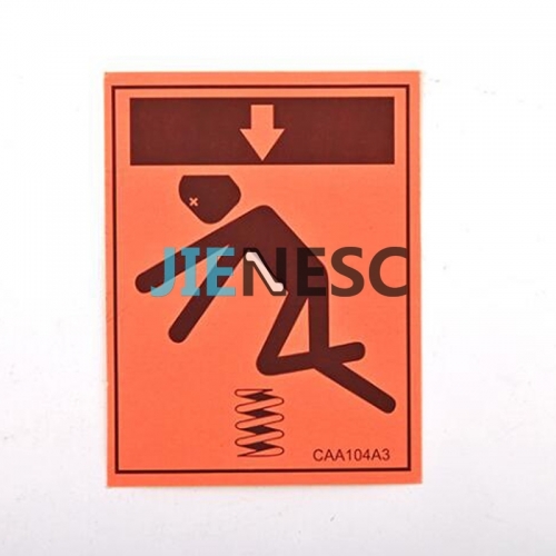 CAA104A3 elevator safety marks in stock