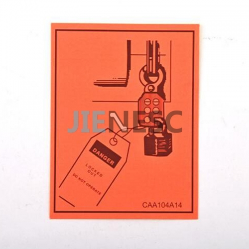 CAA104A14 elevator safety marks in stock