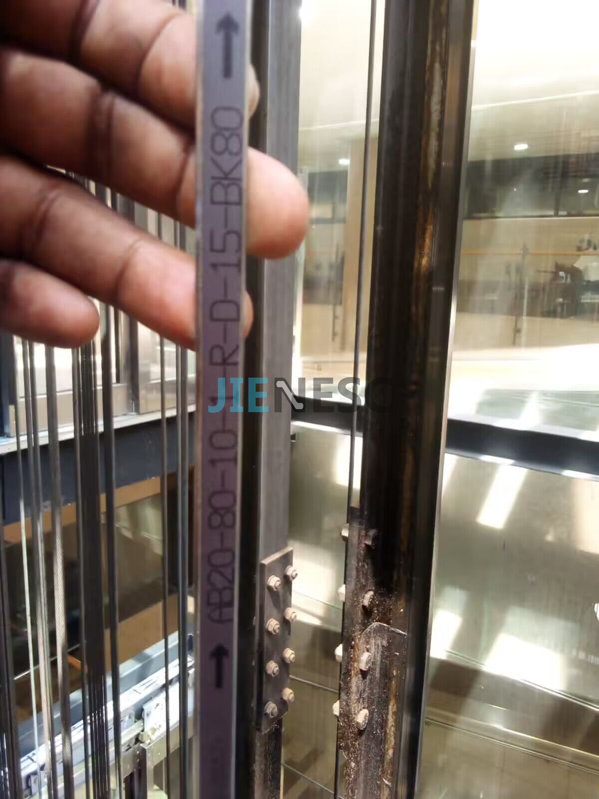 AB2080101RD15BK80 Elevator ALSIS Band belt 59311801