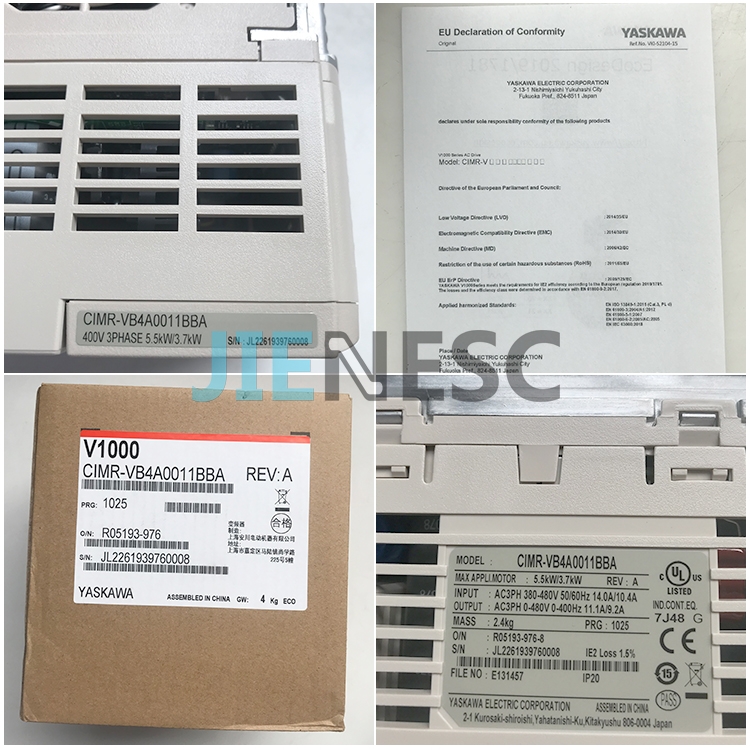 CIMR-VB4A0011BBA YASKAWA INVERTER 5.5-3.7KW