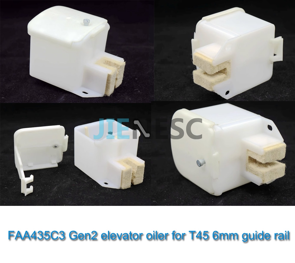 White FAA435C3 Gen2 elevator oiler for T45 6mm guide rail