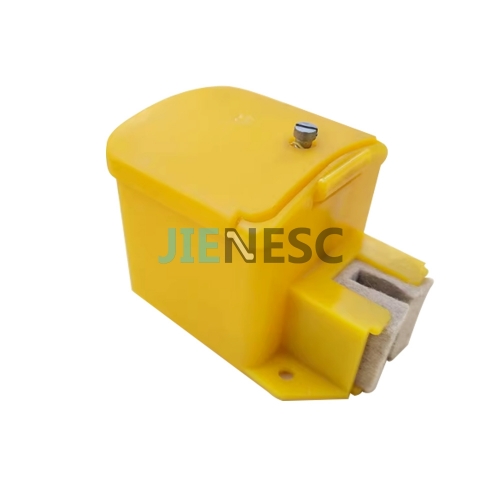 Yellow FAA435C3 Gen2 elevator oiler for T45 6mm guide rail