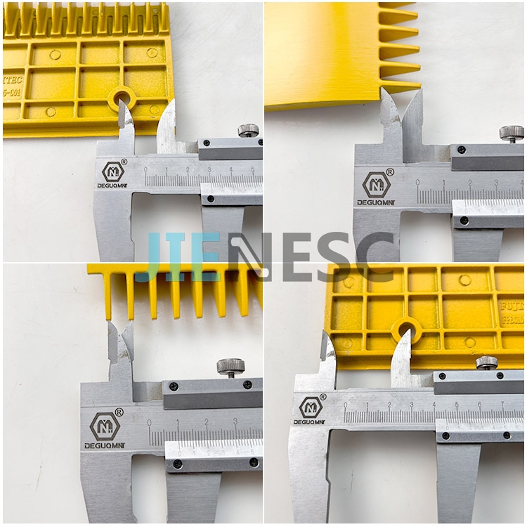 FPB0105 yellow Escalator Comb Plate from factory