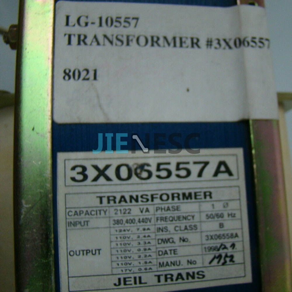 3X06557A Elevator Transformer For Elevator Maintenance