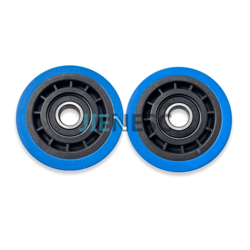 044.01097 Blue Escalator Roller 100*25mm For Escalator Maintenance