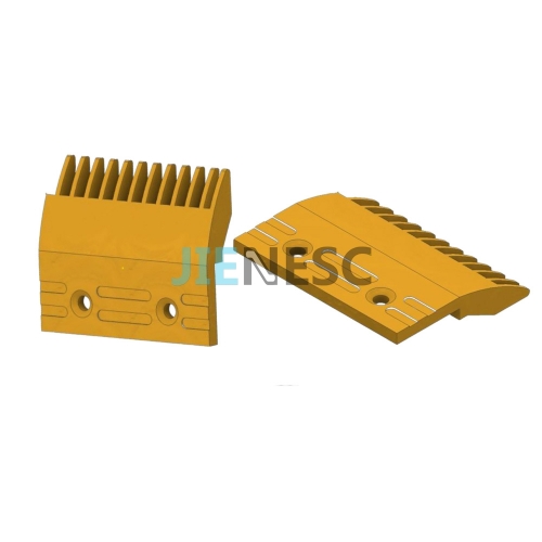 OEM Service for X129V1 Yellow Escalator Comb Plate For Escalator Maintenance
