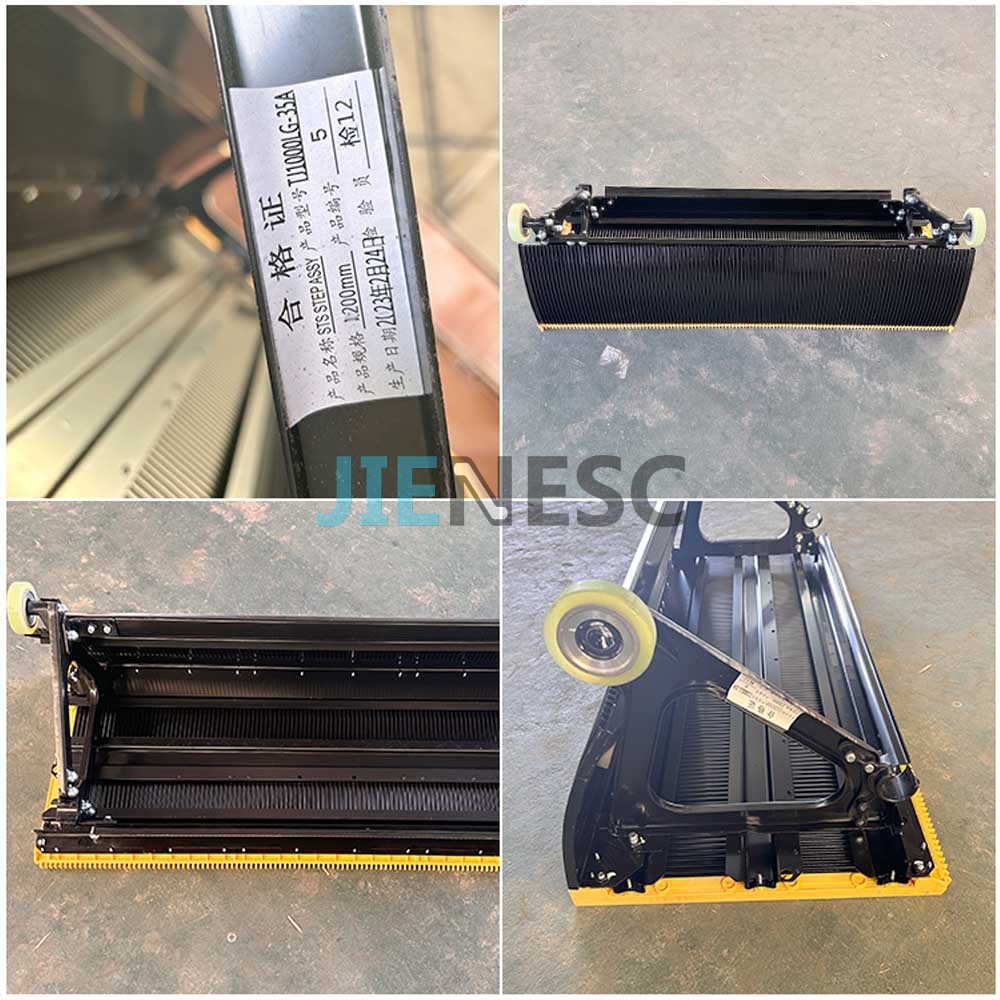 TJ1000LG-35A 1000*408mm 35 degree escalator step for escalator maintenance